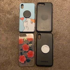Iphone cases 10XMax and iphone 9 plus